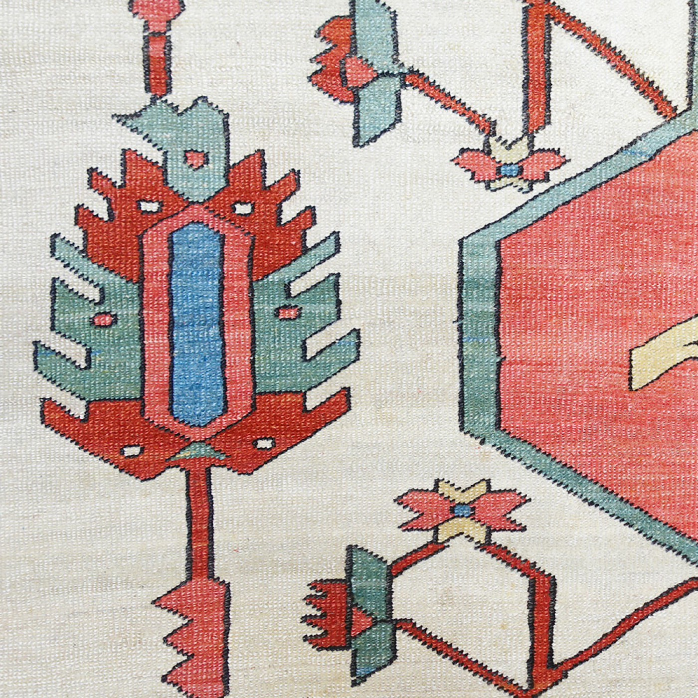 image An antique Serapy carpet