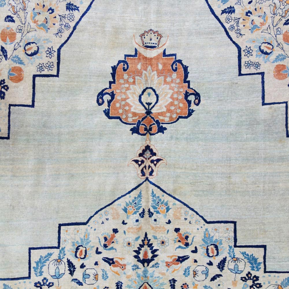 image Tappeto Tabriz Hadji Jalili importante