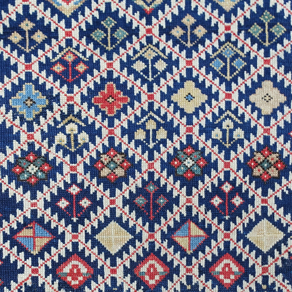 image Tappeto Shirvan a reticoli